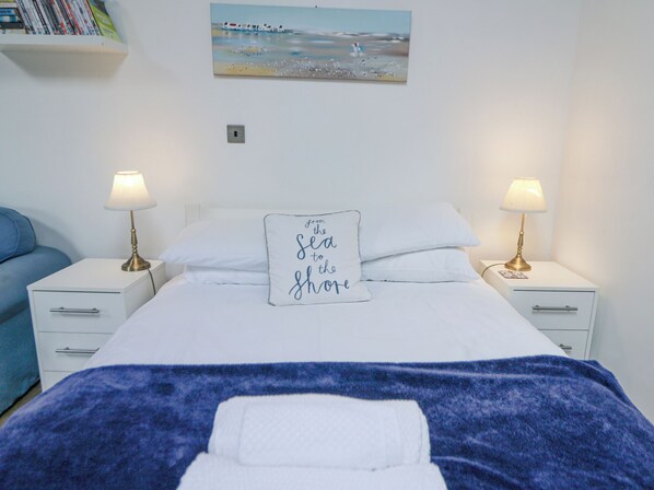 1 Schlafzimmer, individuell dekoriert, individuell eingerichtet