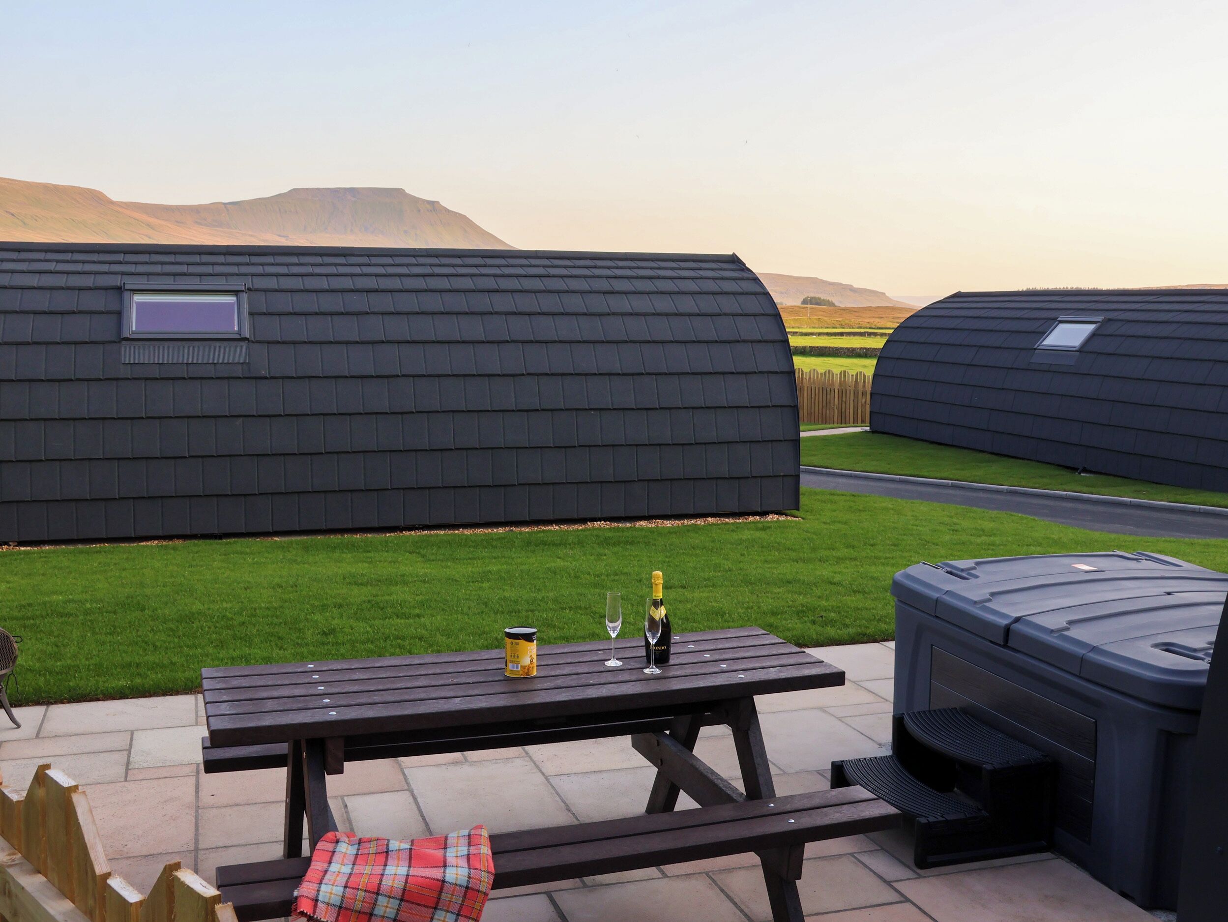 Opções para refeição ao ar livre