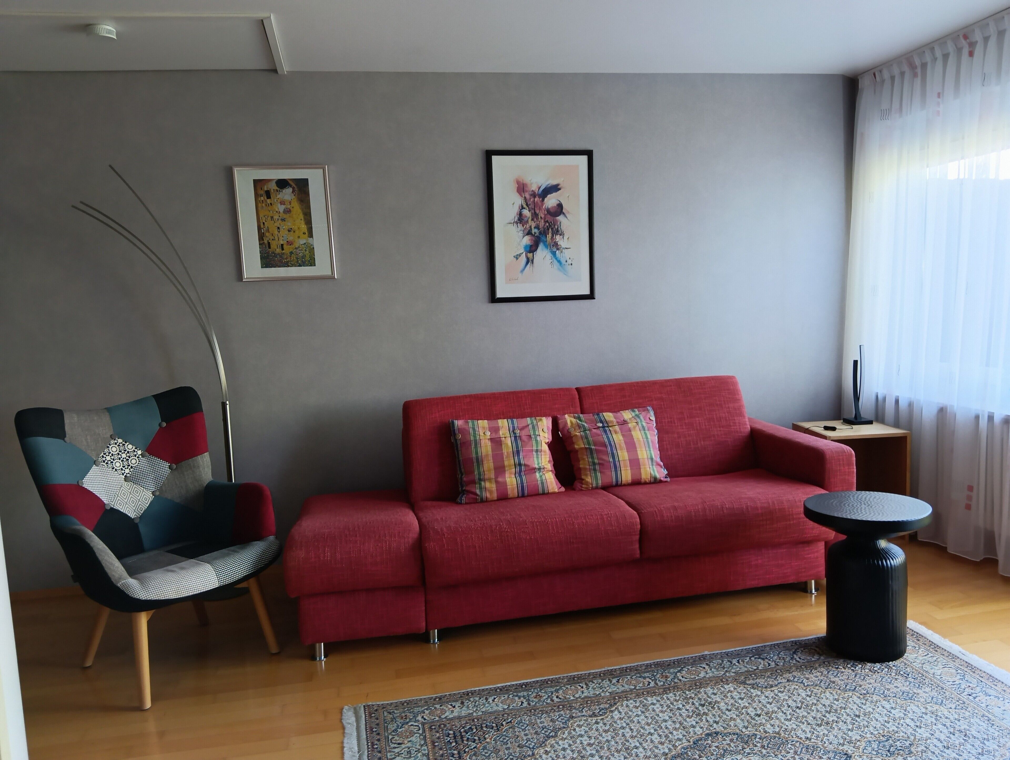 TV, DVD player, stereo