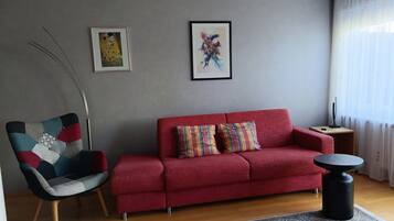 TV, DVD player, stereo