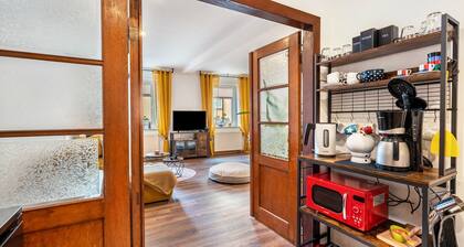 Ferienwohnung 'Gästewohnung Auszeit' mit dem Angebot frischer Eier von glücklichen Hühnern