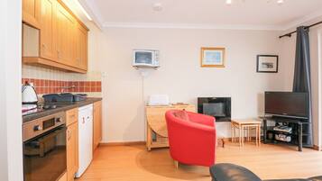 Fireplace, DVD player