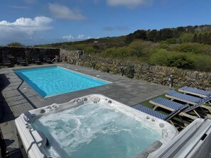Cottage | Pool | Outdoor pool - Penpethy Farm (Tintagel)