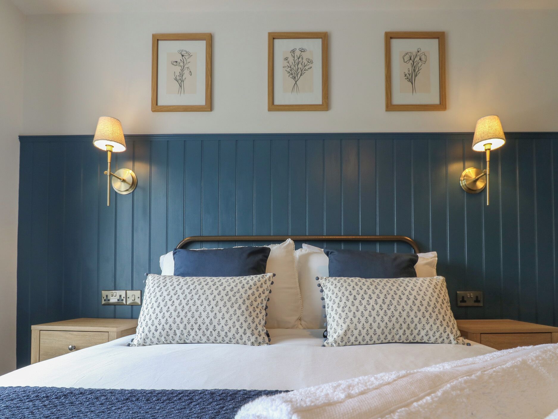 2 habitaciones, decoración personalizada y muebles diferentes 