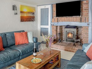 Living area - The Cubby Hole (Penzance)