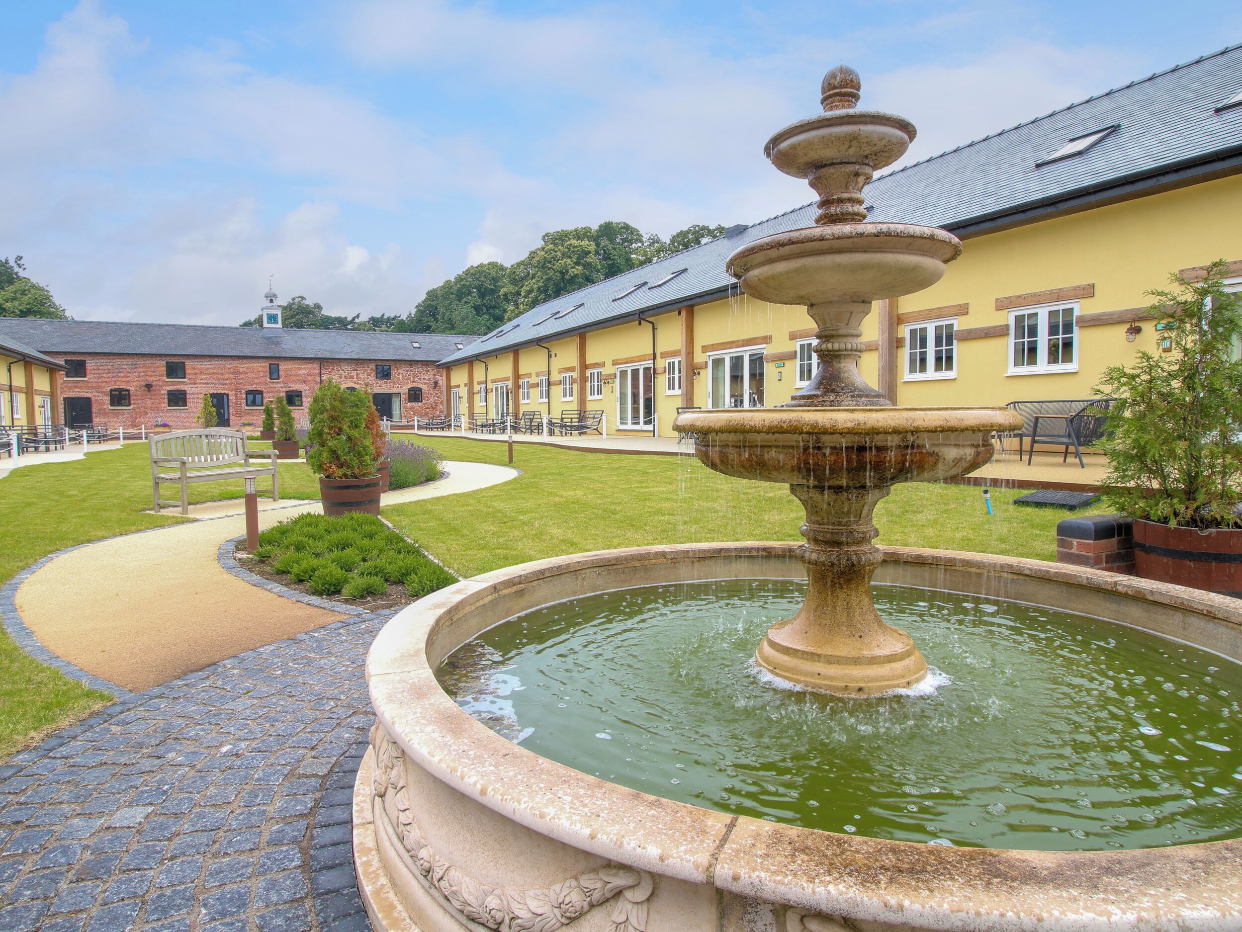 Enceinte de l’hébergement