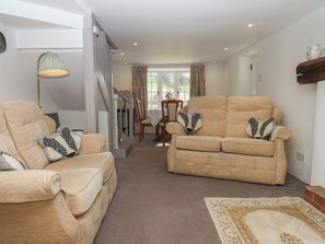 Living area - Badger's Den (Budleigh Salterton)