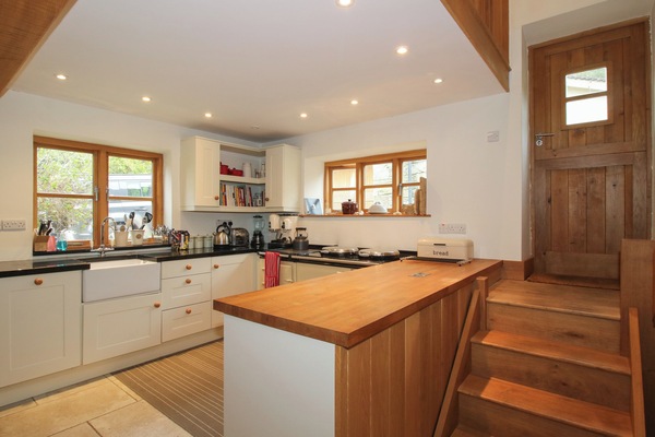 Fridge, dishwasher, electric kettle, toaster
