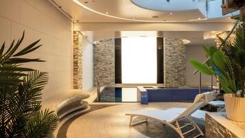 Outdoor pool, open noon to midnight, free pool cabanas, pool loungers