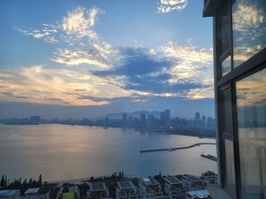 Vue depuis l’hébergement