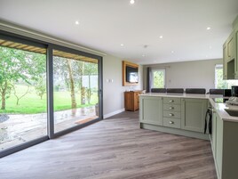 Fridge, dishwasher, electric kettle, toaster