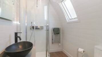 Shower, hair dryer