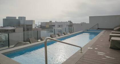 w* | Startling w/Balcony 1BR in Miraflores