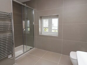 Een douche, een haardroger