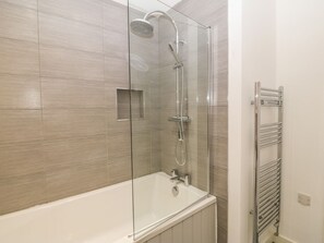 Shower, hair dryer