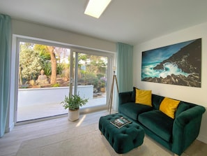 Living area - Sandwood Studios (Newquay)