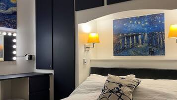 2 dormitorios, wifi gratis, decoración individual