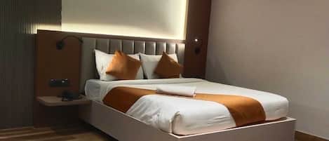 Chambre Deluxe Double ou avec lits jumeaux, vue ville | Vue de la chambre
