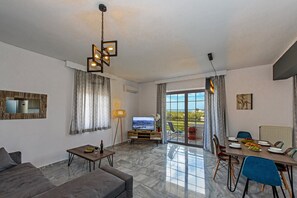 Villa | Living room - Villa by Platanes Beach (Rethymno)