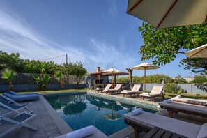 Villa | Pool | Indoor pool, outdoor pool - Villa by Platanes Beach (Rethymno)