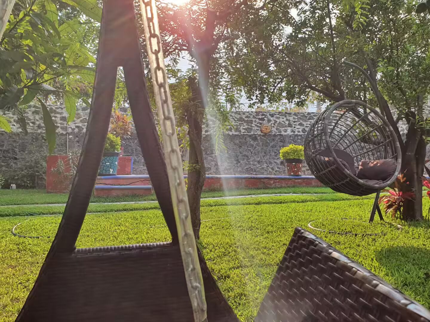 Enceinte de l’hébergement