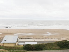 On the beach