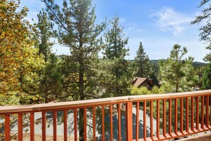 Signature Cabin, 3 Bedrooms, Hot Tub, Mountain View | Balcony view