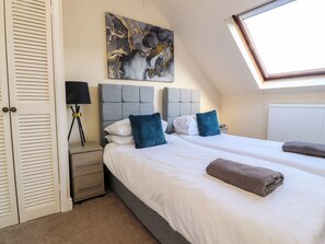 3 Schlafzimmer, individuell dekoriert, individuell eingerichtet