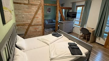 Studio Confort | 1 chambre, bureau, espace de travail pour ordinateur portable