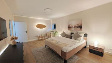 2 Schlafzimmer, kostenloses WLAN, Bettwäsche