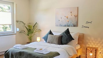 2 Schlafzimmer, kostenloses WLAN, Bettwäsche