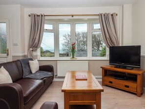 Living area - Castle View Lodge (Ilfracombe)