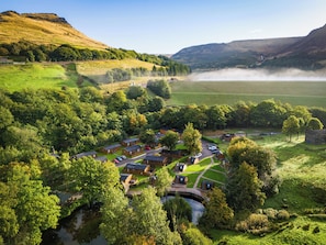 Aerial view - Dovestone Luxury Lodges - Pets Welcome (Oldham)