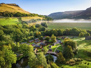 Aerial view - Dovestone Luxury Lodges - Pets Welcome (Oldham)