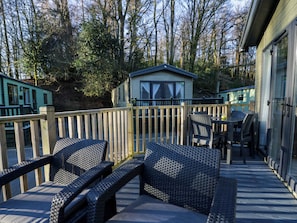 Outdoor dining - Lily Rose Lodge (Windermere)