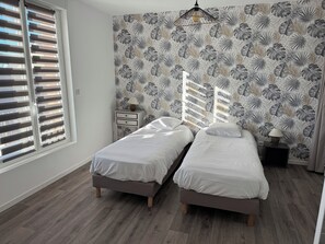 2 bedrooms, WiFi, bed sheets - Grain de Café Barneville Plage (Barneville-Carteret)