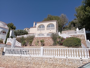 Exterior - Villa 3 Bedrooms and 3 full bathrooms, private pool, garden and ocean views. (Alcocéber)
