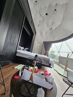 1 habitación, ropa de cama hipoalergénica, wifi gratis y ropa de cama