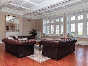 Cottage | Living area | DVD player - Alston Hall (Plymouth)