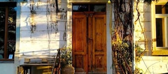 Dresden in beautiful studio apartment with garden view