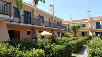 Appartamento, 1 camera da letto, patio, vista giardino | Esterni