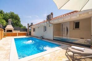 Seasonal outdoor pool