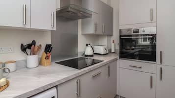 Ferienhaus | Eigene Küche | Kühlschrank, Wasserkocher, Toaster, Kochgeschirr/Geschirr/Besteck