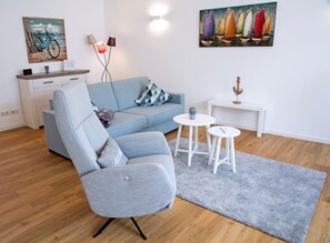 TV - Alte Druckerei Norderney - "Bodoni" vacation apartment (Norderney)
