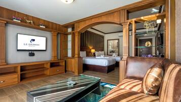 Suíte família | 1 quarto, quartos à prova de som, Wi-Fi de cortesia