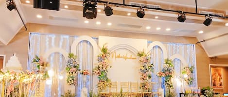 Indoor wedding