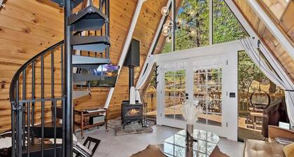Acute A-frame Cabin w WiFi