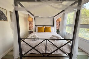 Apartamento básico | 2 dormitorios, tabla de planchar con plancha, ropa de cama