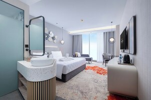 Deluxe Double Room | Egyptian cotton sheets, premium bedding, minibar, in-room safe