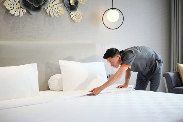 Deluxe Double Room | Egyptian cotton sheets, premium bedding, minibar, in-room safe
